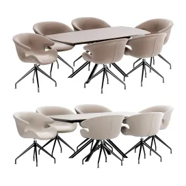 Wing dining chair table mk wd